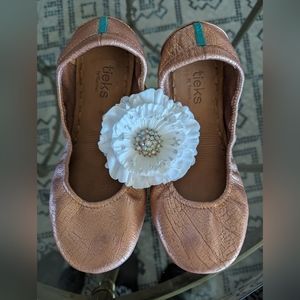 Tieks Rose Gold size 8